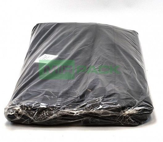 Мешки для мусора 180 литров, 120 мкм, ПВД, в пачках 50 шт., черные - Вид 3